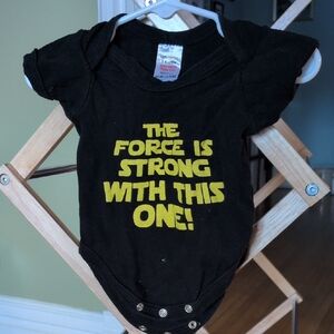 Star Wars 3-6 month onesie